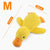 Dogs' Plush Companion Duck Toy for Biting and Teeth Cleaning with Sound, Fun for Cats and Pets - Charging Duck