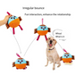 Dog toys inflatable balloons bouncin interactive play with humans and pets relieving boredom touring training dog ball supplies