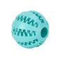 Durable chewing toy ball for pets, rubber bouncing ball