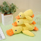 Dogs' Plush Companion Duck Toy for Biting and Teeth Cleaning with Sound, Fun for Cats and Pets - Charging Duck