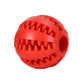 Durable chewing toy ball for pets, rubber bouncing ball