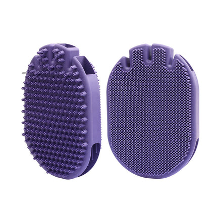 Pet gloves for grooming cats bathing pets brushing cats and dogs hair removal and massage glove