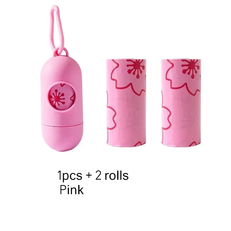 🎁 Biodegradable Pet Dog Poop Bags with Printing Outdoor Cleaning Poop Bag Pets Supplies for Dog Garbage Bag (100% off)