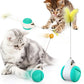 Pet cat Toys  Feather Ball toys animal automatic Tease the cat stick Balancecar Cats play by themselves Pets