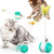 Pet cat Toys  Feather Ball toys animal automatic Tease the cat stick Balancecar Cats play by themselves Pets